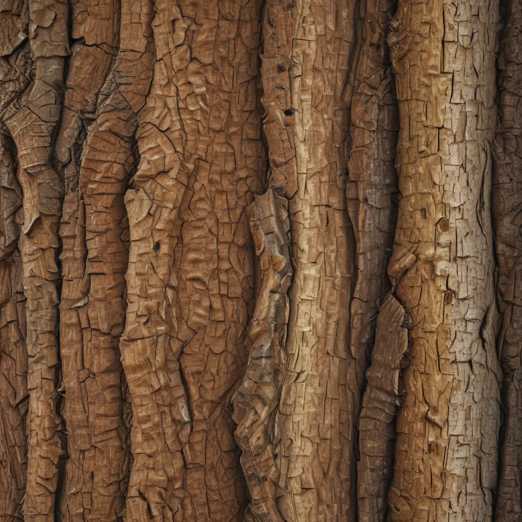 Create an ultra-realistic, high-definition close-up image of tree bark. The texture should be incredibly detailed and photorealistic, showing every ridge and groove with super realistic accuracy. The lighting should perfectly enhance the true, vibrant colors of the bark, highlighting its natural beauty and intricate details. Ensure the image captures the essence of the tree's texture in a lifelike and breathtaking manner