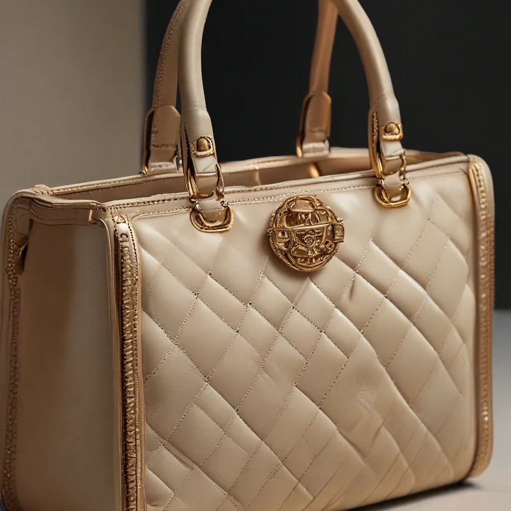 breathtaking shot of a bag, luxury product style, elegant, sophisticated, high-end, luxurious, professional, highly detailed