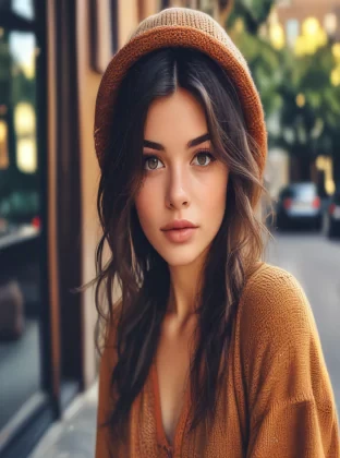 instagram photo of an pretty, woman